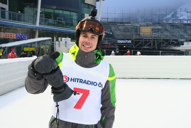 Thomas Leeb aus Schützen im Planai-Zielstadion | Foto: Hitradio Ö3