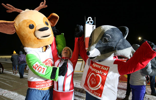 Luis und Lara, die Olympiamaskottchen. | Foto: Foto: GEPA
