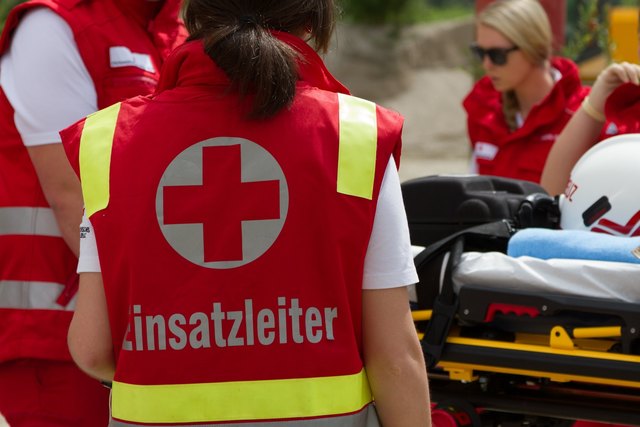 Frauenpower: Auch bei typischen "Männereinsätzen" bewähren sich die St. Georgener Sanitäterinnen als Einsatzleiterinnen.
