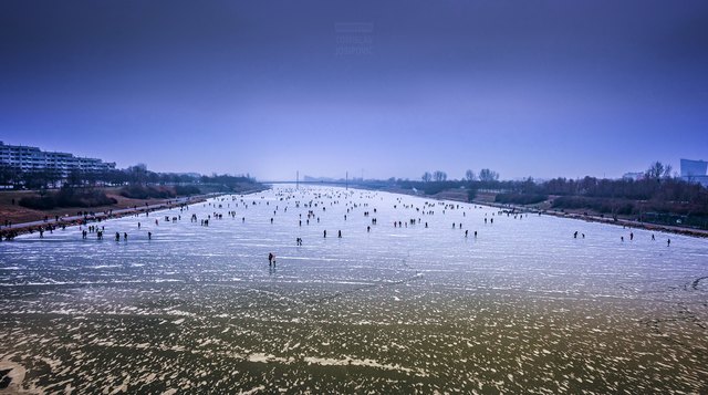 Aufgenommen von der Reichsbrücke