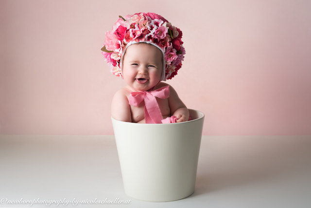 Die kleine Mona Mae hatte sichtlich Spaß. | Foto: Nicole Schöller