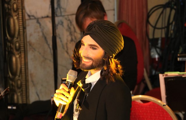 Conchita Wurst, Wiener Regenbogenball, Parkhotel Schönbrunn, 1130 Wien