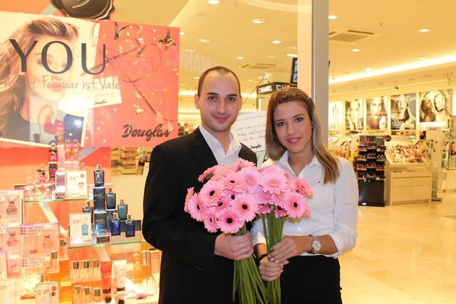 Valentinstags-Shopping in der Rosenarcade | Foto: Rosenarcade