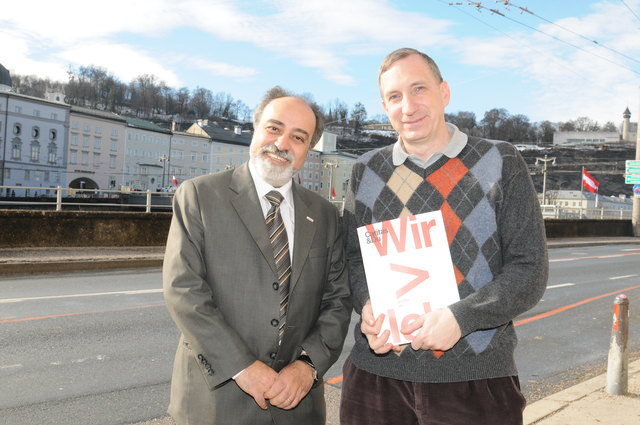 Hany Maurice, Direktor der Caritas Alexandria und Stefan Maier, Leiter der Caritas Auslandshilfe.