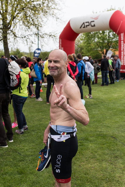 Vorne mit dabei sind auch die Triathlon ATSV Braunau Athleten | Foto: Harald Neumayr