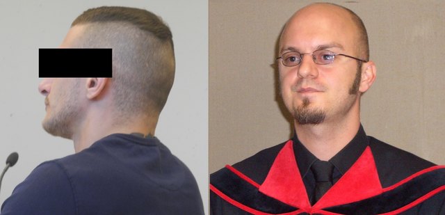 Keiner war zufrieden: Dem angeklagten Roman B. war die Strafe zu hoch, Staatsanwalt Peter Zimmermann war sie zu gering. | Foto: mr (2)