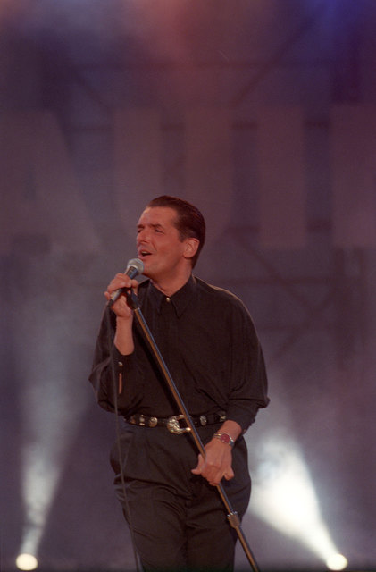 Falco am Wiener Donauinselfest 1993
