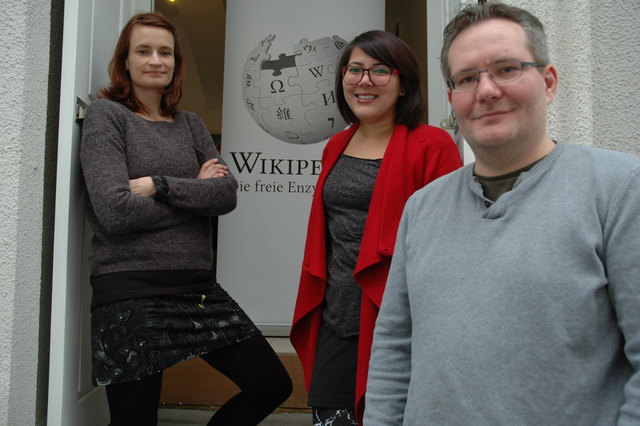Das Team der Wikimedia-Geschäftsstelle freut sich auf Besuch aus der Josefstädter Nachbarschaft.