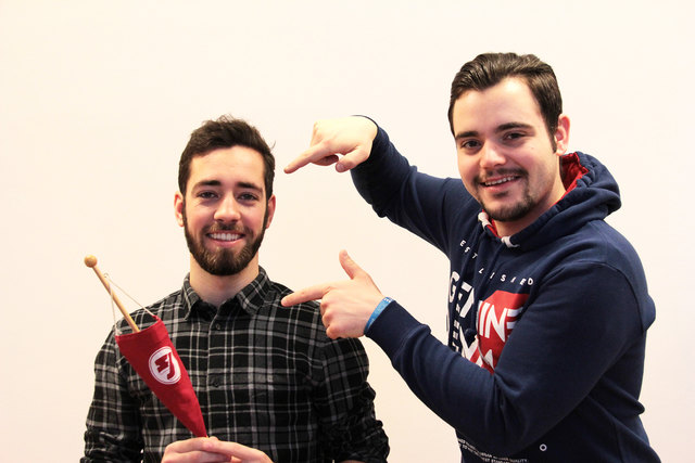 Thomas Pilgerstorfer (l.) mit seinem Vorgänger Manuel Stolz. | Foto: SJ OÖ