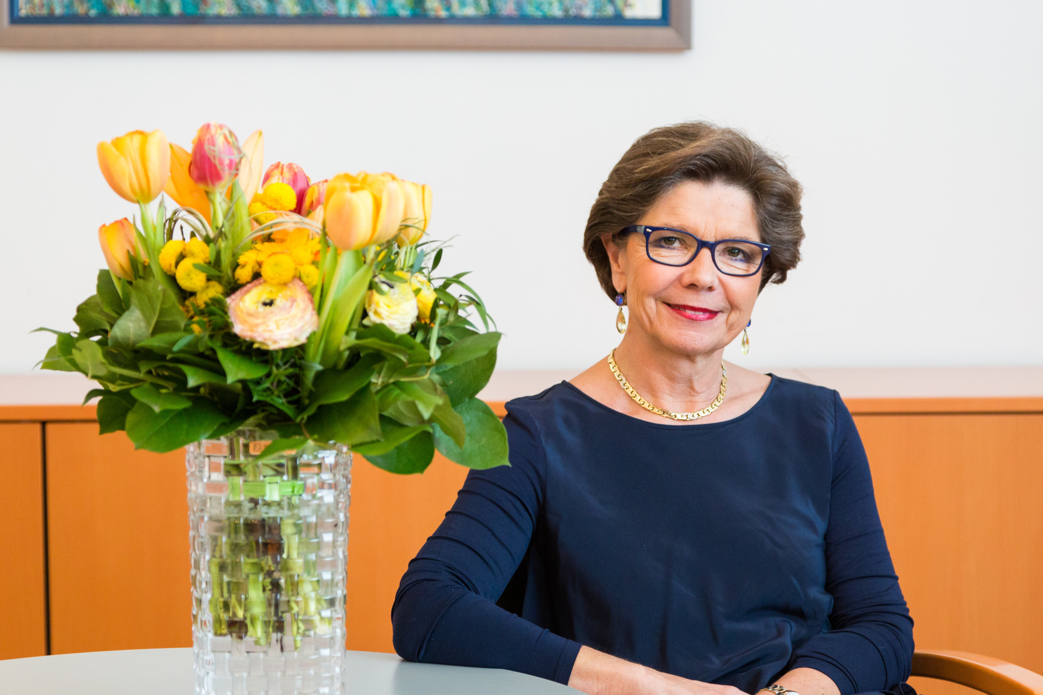 Regina Ovesny-Straka von der Volksbank Steiermark: Über Geld spricht ...