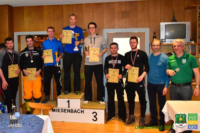 DIe Fußballer des UFC Miesenbach