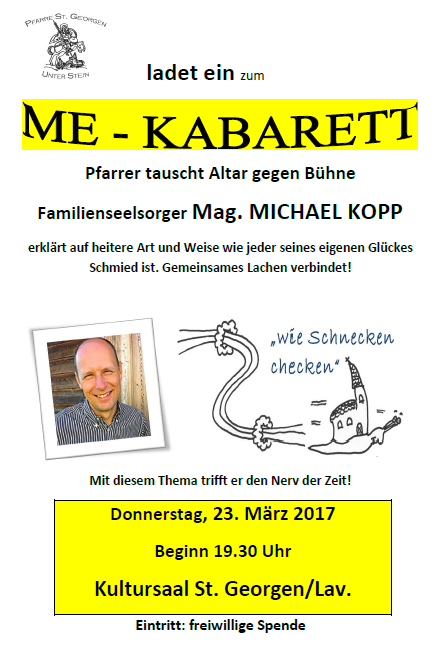 Pfarre St. Georgen im Lavanttal lädt ein