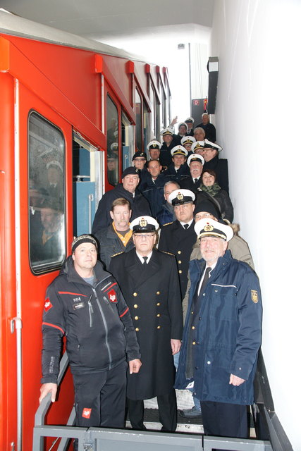 Die Standseilbahn in der Axamer Lizum war für die "Seebären" eine echte Attraktion. | Foto: privat