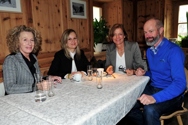 Gabi Kapferer-Pittracher, Carmen Auer, Dagmar Grohmann und Andreas Schönauer (v.l.n.r.) haben viel vor!