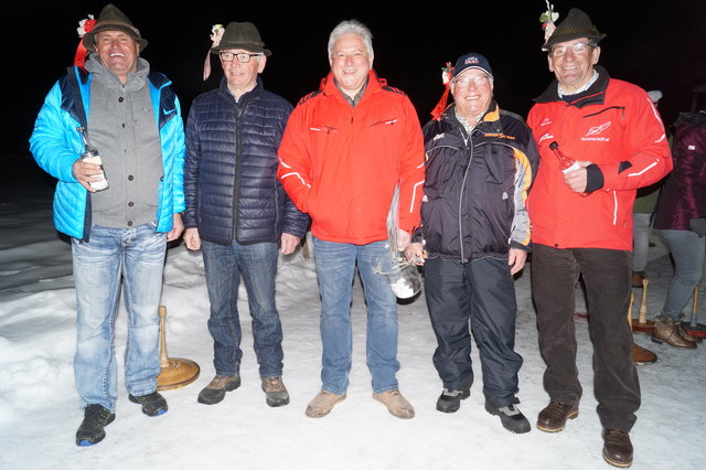 Lochner Walter (Hackl Weit),  Alois Mayrhofer (Hackl Eng), Veranstalter Walter Tagwercher, Weit-Moar Warter, Eng Moar Georg Buchsteiner