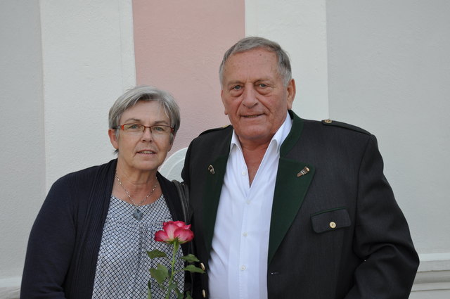 Aloisia und Alfred Gruber feierten ihre Goldene Hochzeit im engsten Familienkreis