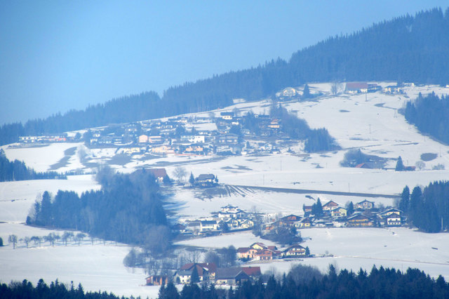 vor 50 Jahren standen auf dem Thalgauberg nur Bauernhäuser