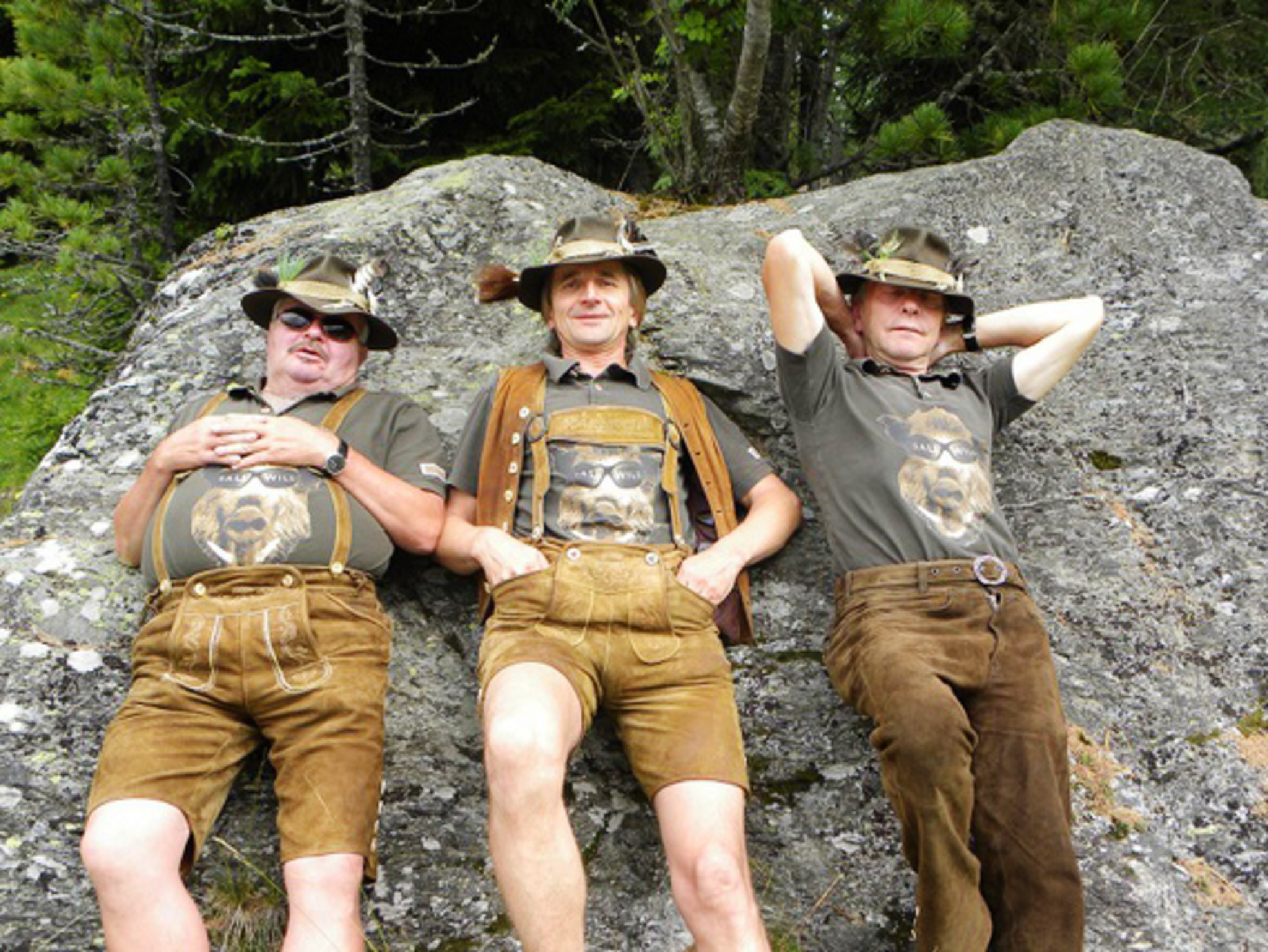 "Die drei Wilderer" am Ball in St. Andrä Lavanttal