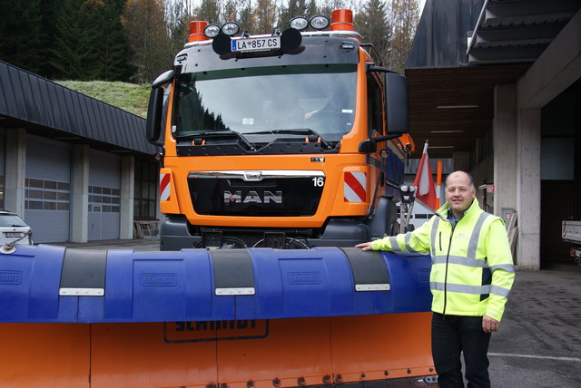 Autobahnmeister Stefan Flach und sein Team hatten mit einem extremen Jänner zu kämpfen.