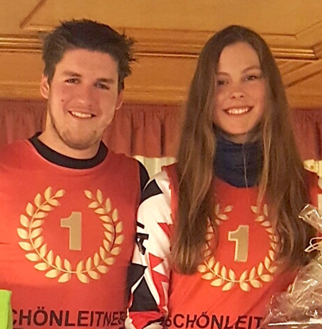 Tagessieger: Dominik Hemetsberger & Lara Pichler.