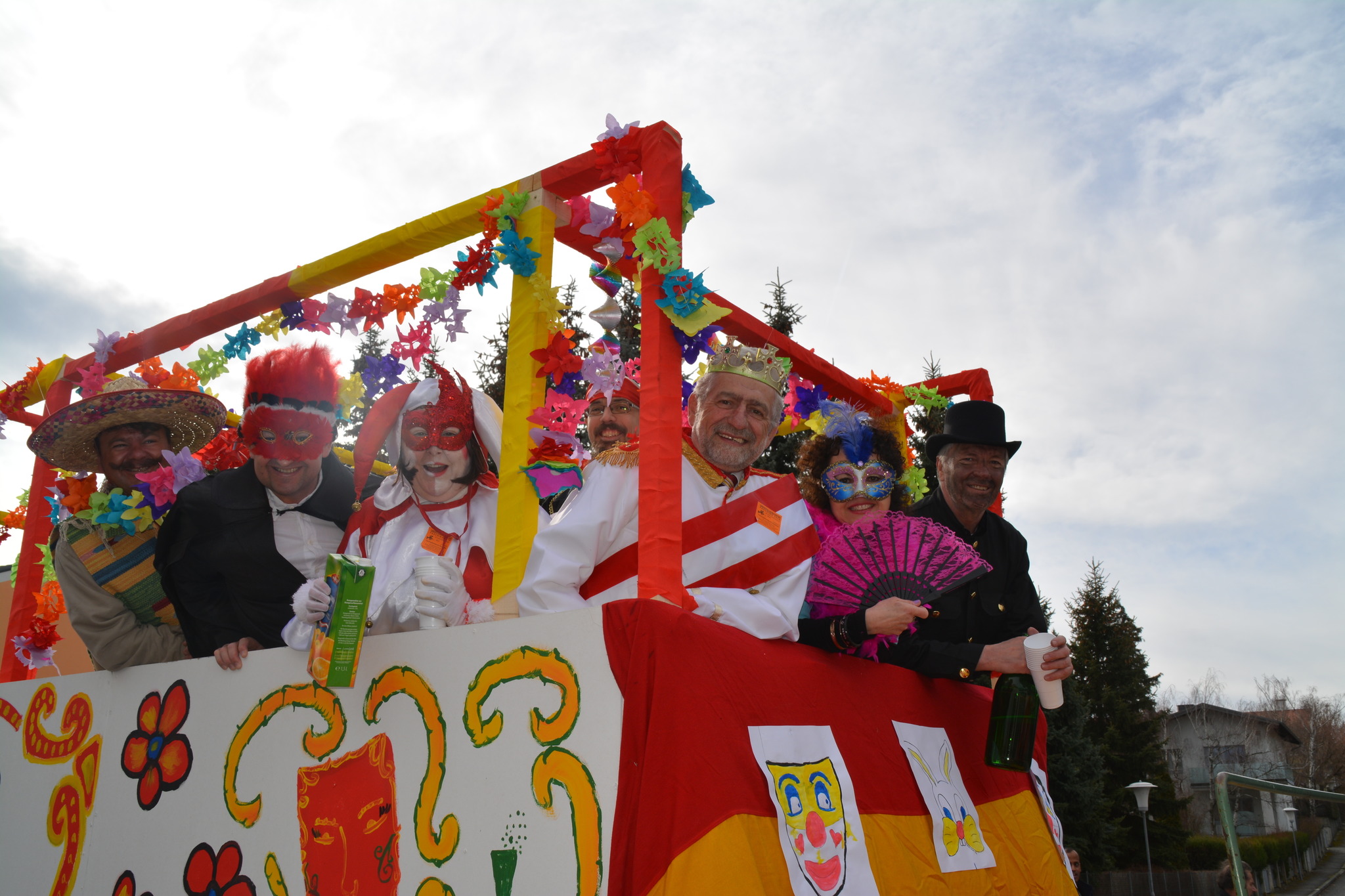  Großer Faschingsumzug - Oberpullendorf Illustration 