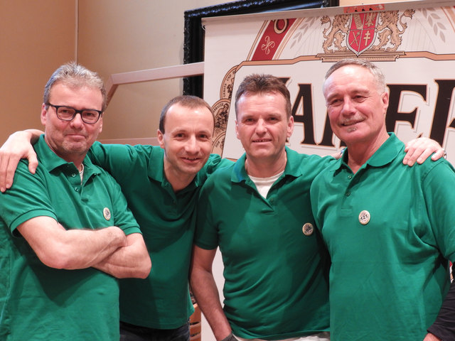 Reinhard Hackl, Gerhard Reisenbichler, Johann "Floh" Handl und Walter Winpassinger. | Foto: Gerhard Wieland
