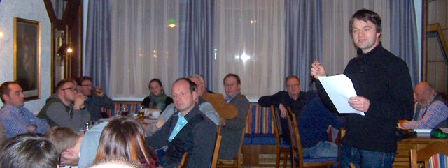 Vortrag von Bezirkskapellmeister Walter Baldinger | Foto: Strohbach