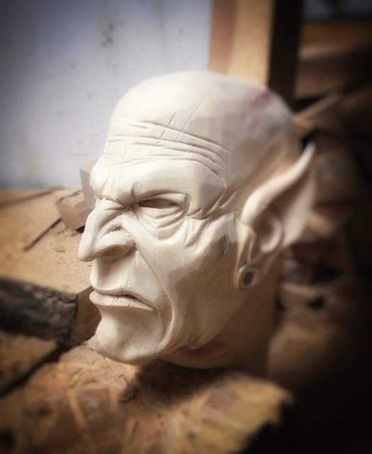 Fertig geschliffen. Danach wird bemalt. | Foto: Spiegel