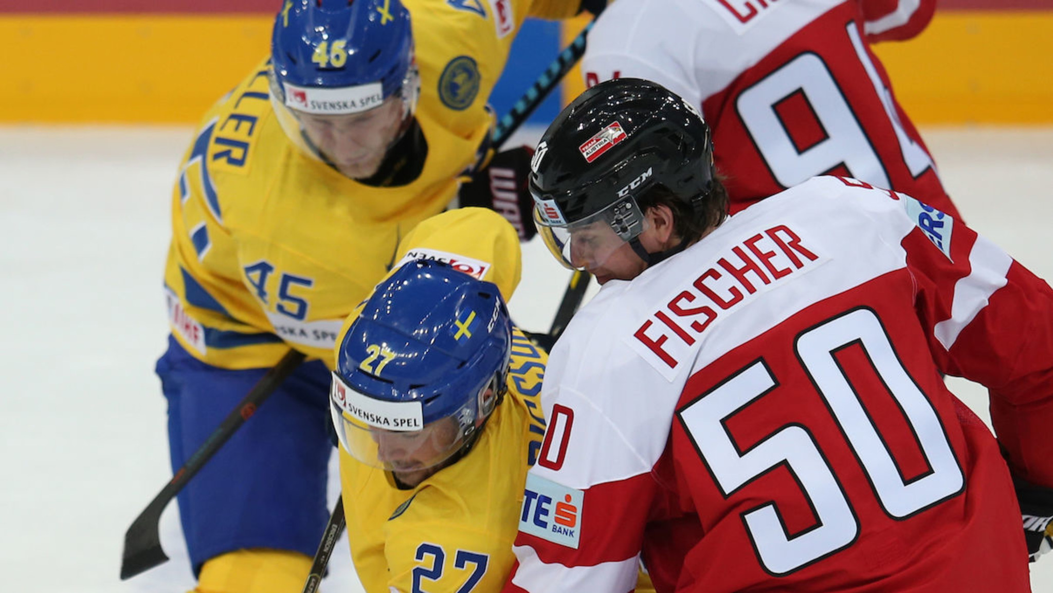 Schweden gastiert in der Linzer Eishalle Linz