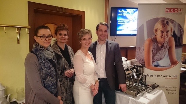 Von links: Simone Schütz, Karin Göweil, Edith Pfund-Auinger, Wolfgang Köppl