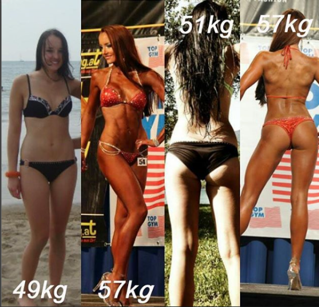 Tamara Humer hat für ihren großen Traum, der Teilnahme an der FIBO, hart trainiert.