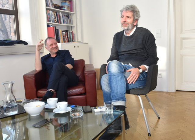 Christoph Grissemann und Dirk Stermann stehen seit Jahren gemeinsam auf der Bühne.
