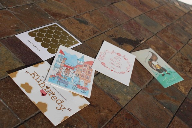 Die Postkartenkollektion stand unter dem Motto "Remember Tirol".