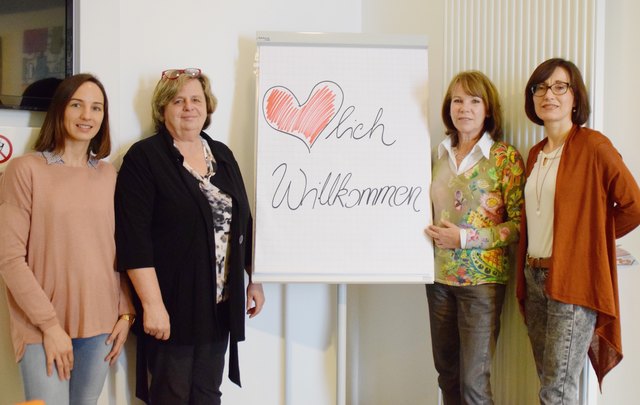 Freuen sich auf viele Besucher: Eva-Maria Schlagholz, Gertrude Haßler, Irmgard Pogatschnigg und Annette Kirschner (von links) | Foto: Mörth
