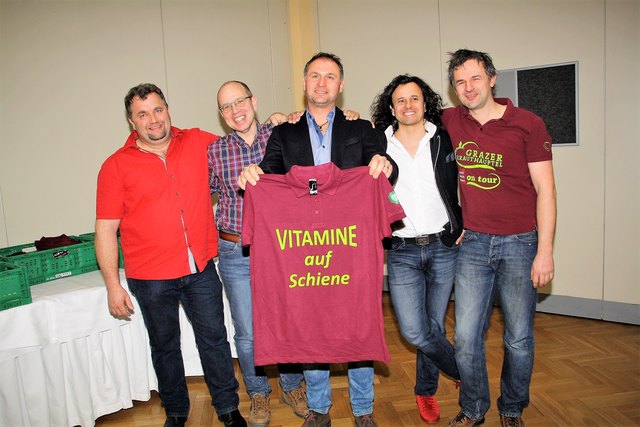 Die Grazer Krauthäuptel-Produzenten bringen Vitamine auf Schiene