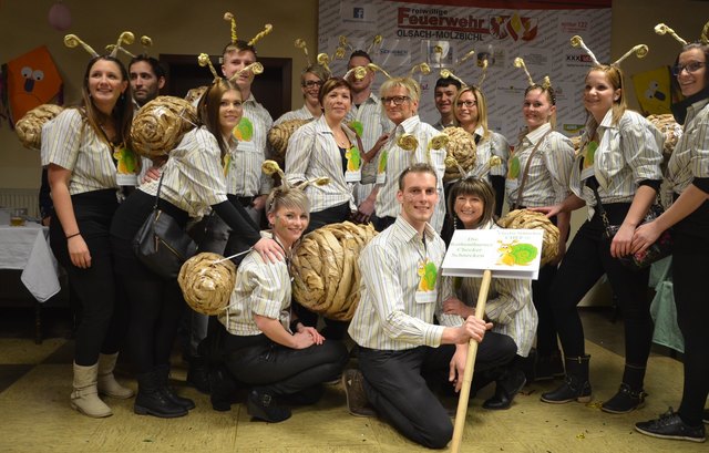 Die "Rothenthurner Checker Schnecken" wurden Zweiter in der Kategorie "originell"