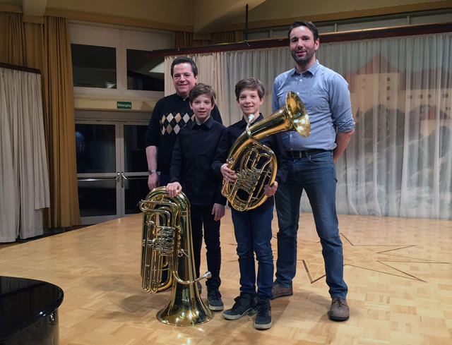 Reginaldo Mordenti, Andreas Rosen, Peter Rosen und Johann Schiestl | Foto: Privat