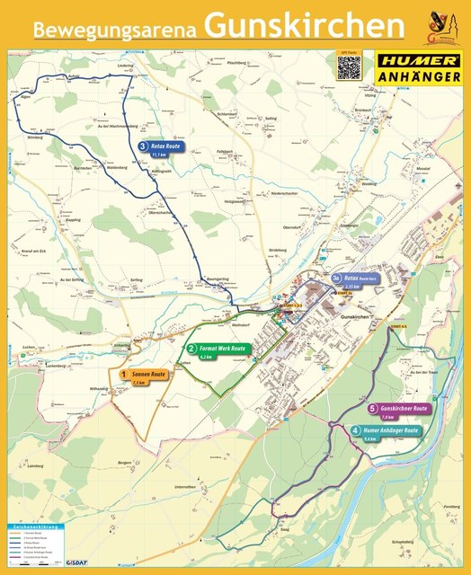 Fitnessparks und -wege in OÖ: Bewegungsarena Gunskirchen in Wels | Foto: Marktgemeinde Gunskirchen