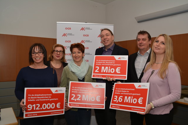 Die Arbeitsrechtler der AKNÖ stehen den Dienstnehmern mit Rat und Tat bei.