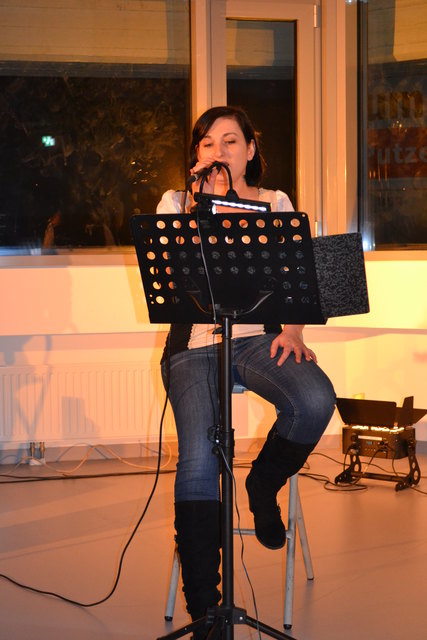 Musikalischer Rahmen: Sängerin Cornelia Bauer | Foto: Grünwald