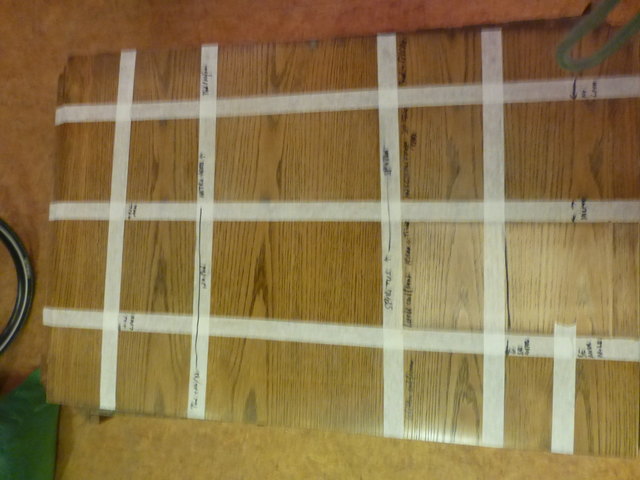 In Arbeit: Lackversuche