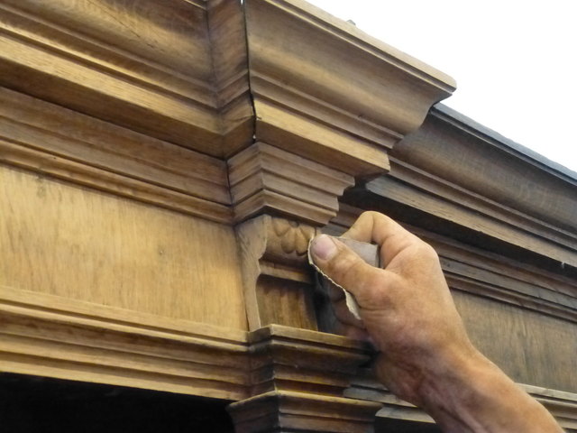 in Arbeit: schleifen