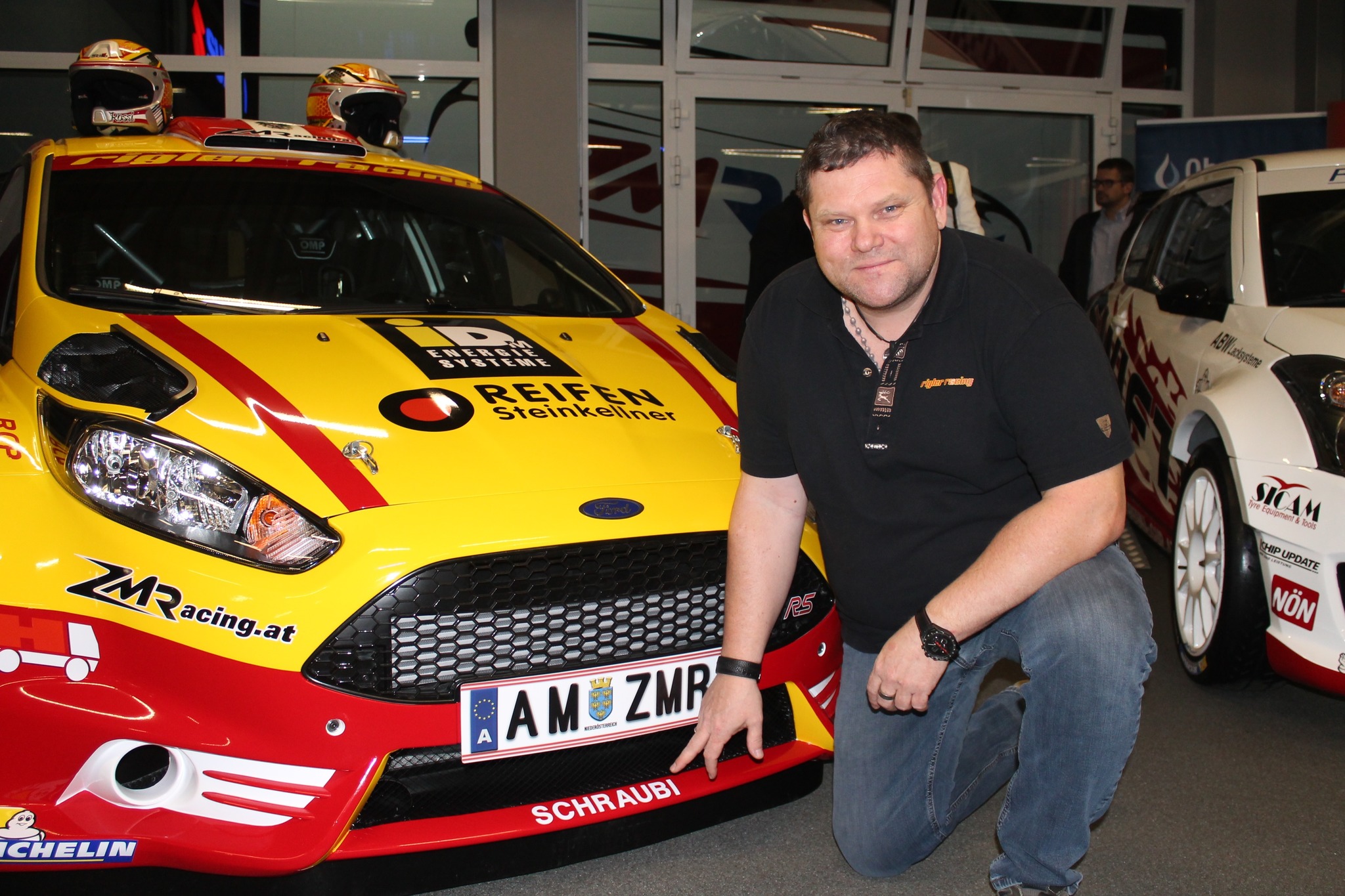 Gerald Riegler Rallyefahrer Gerald Rigler enthüllte neuen 290 PS-Boliden - Perg