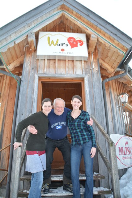 Martina Faschingleitner, Robert Wolf und Corinna Pöchhacker.