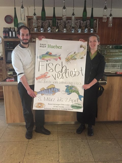 Die Huebers in St. Georgen an der Leys sind "Fisch verliebt".