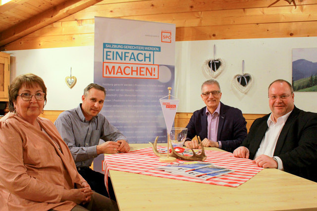 Andrea Lechner, Hannes Lerchbaumer, Walter Steidl, Walter Bacher. | Foto: Alexander Neunherz
