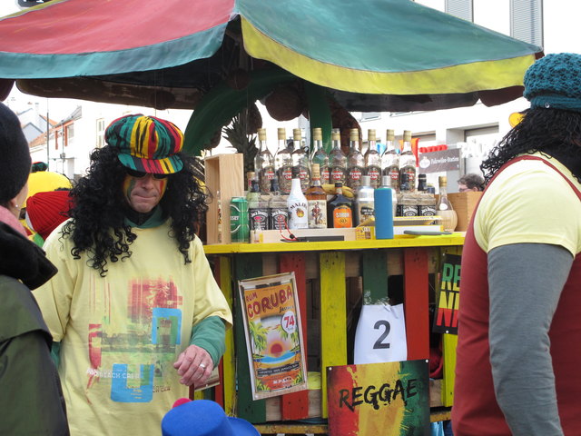 Das schöne Wetter beim Umzug ließ die Karibik erahnen. | Foto: Gartler