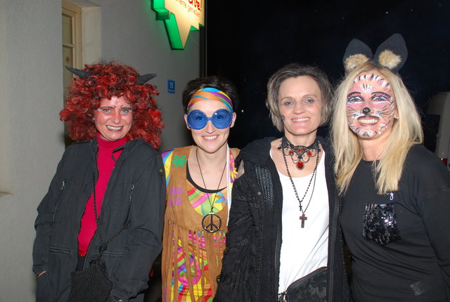 Nina Martiny, Daniela Kröth, Anni Rauter und Silvia Rauter