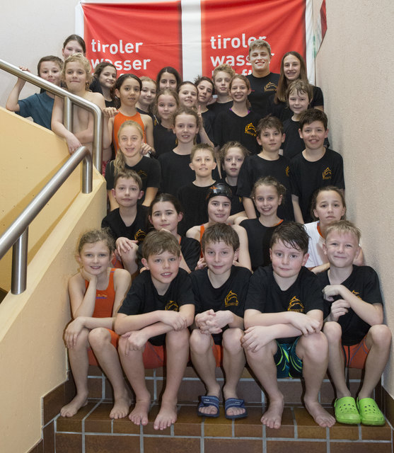 Schwimmteam Kruder Zirl bei den Tiroler Hallenmeisterschaften 24. - 26.2.2017