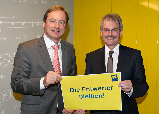 LAbg. Bgm. Martin Michalitsch, Verkehrslandesrat Karl Wilfing;